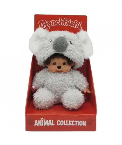 Peluche Monchhichi Koala - BANDAI - Douce peluche