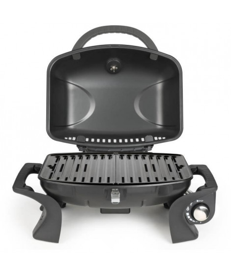 Barbecue a gaz portable LIVOO DOC275 - Acier émaillé - Surface de cuisson 50x37.5 cm