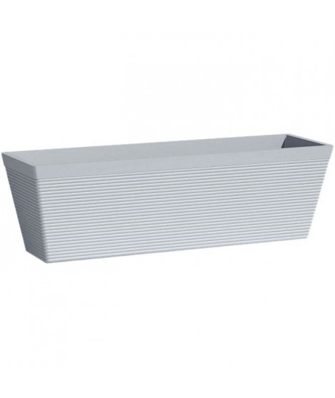 Jardiniere - GARDEN ID - Green Care Impact Bleu-Gris - 50 x 16 x 16 cm - Garanti 10ans - 100% recyclé - UV/gel résistant
