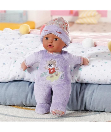 Baby Born - Sleepy - Poupée douce avec hochet intégré - Violet - 30cm - Des 3 ans