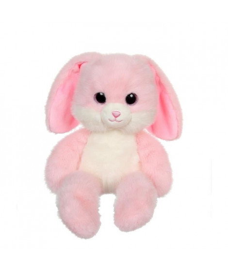 Peluche Lapin Leggies - GIPSY TOYS - Rose, 48 cm