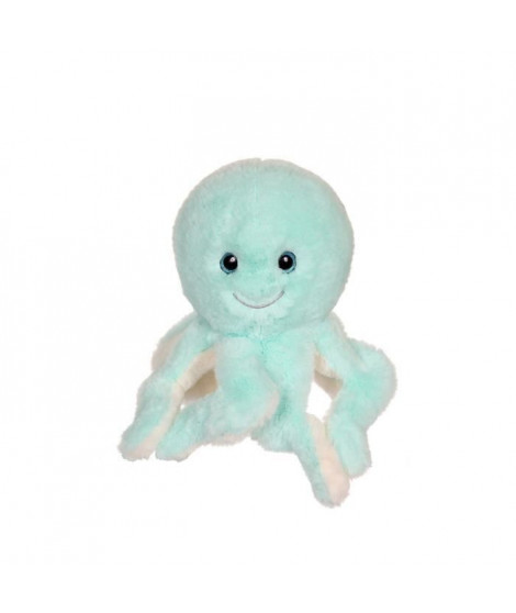 Peluche Pieuvre - GIPSY TOYS - Bleu, 32 cm
