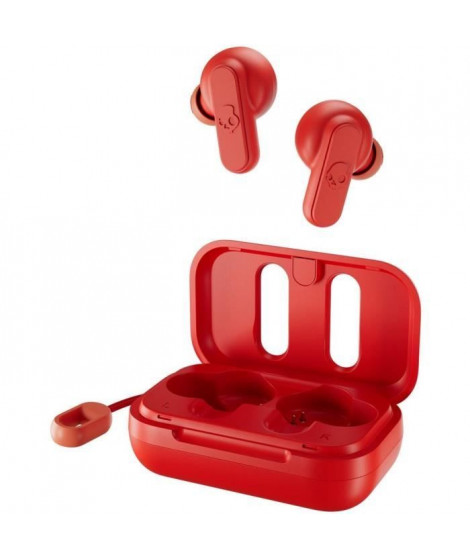 Écouteurs sans fil - SKULLCANDY - DIME S2DMW-P752 - Rouge