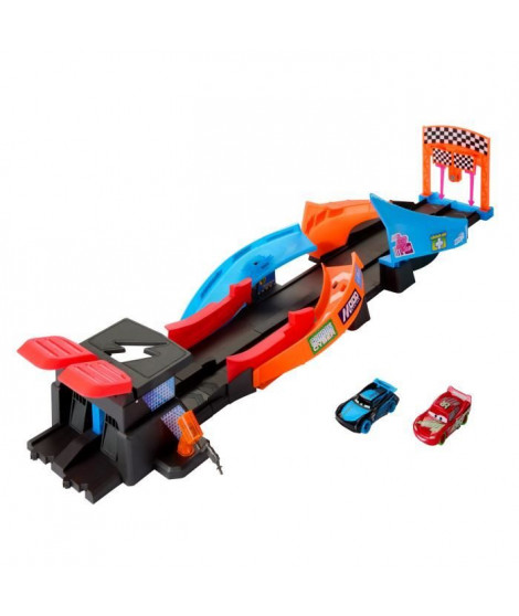 Circuit Glow Racers - Mattel - HPD80 - Jouet de course phosphorescent pour enfant de 4 ans et plus