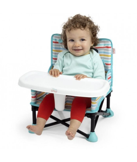 DISNEY BABY Chaise d'appoint Mickey Mouse, réhausseur Pop 'n Sit, intérieur, extérieur, pratique et compacte, pliage rapide, …