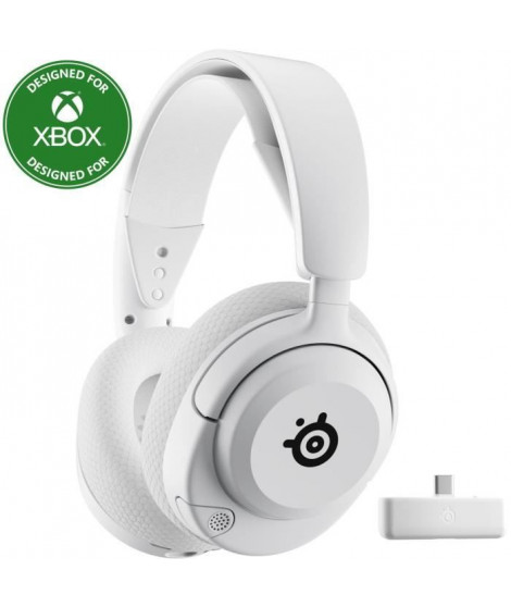 Casque Gaming Sans fil - STEELSERIES - Arctis Nova 5X - Blanc