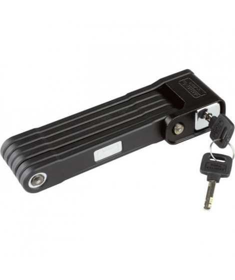 Antivol vélo pliable - BURG WACHTER - 790 90 BLACK SB - Haute sécurité, acier 8 mm