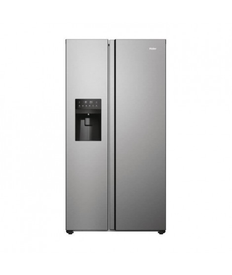 Réfrigérateur américain - HAIER - HSOGPIE9183 - Classe E - 515 L (337+178) - 40 dB - Gris