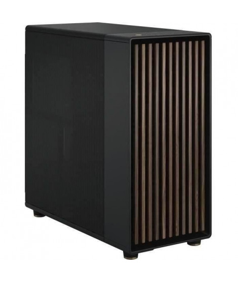 Boîtier PC - FRACTAL DESIGN - North XL Charcoal Black - FD-C-NOR1X-01 - E-ATX - Design élégant en bois et en alliage
