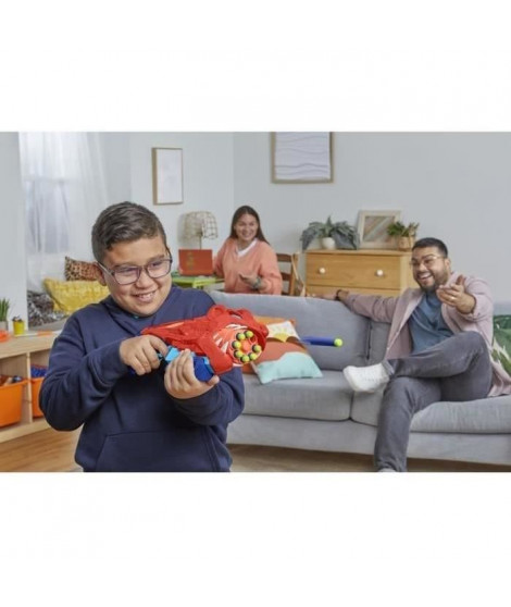 Nerf Junior Wild Lionfury, blaster a fléchettes, 16 fléchettes Nerf Elite, a partir de 6 ans