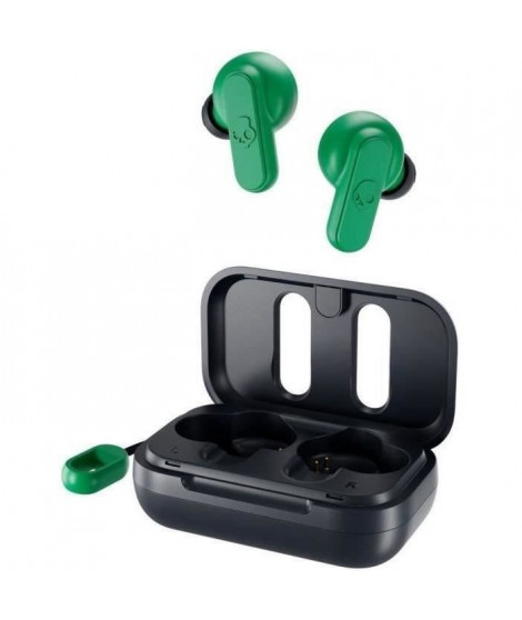 Écouteurs sans fil - SKULLCANDY - DIME S2DMW-P750 - Bleu/Vert