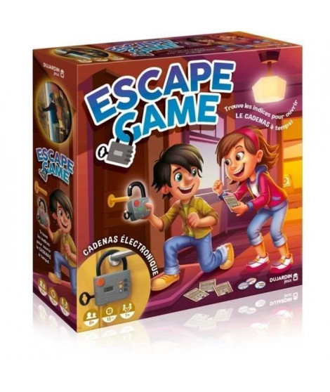 ESCAPE GAME 2024 - Jeu d'énigmes - DUJARDIN - Mission : ouvrir la serrure a temps !