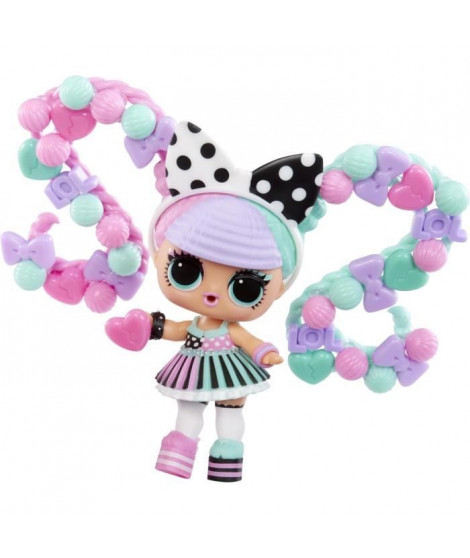 L.O.L. Surprise - Hair breads - Coiffures avec perles - Poupée de 7,5cm - Des 4ans