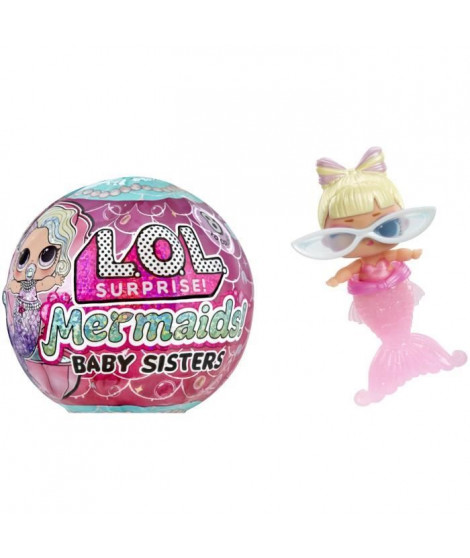 L.O.L. Surprise - Baby Mermaids - Queue de sirene change de couleur - 8 personnages a collectionner - Aléatoire
