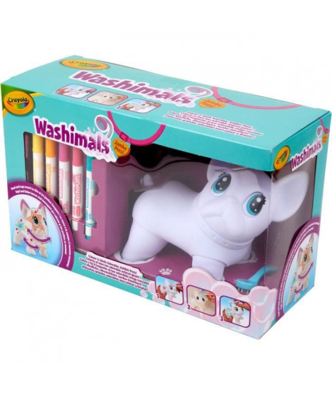 Coloriage - CRAYOLA - Washimals Jumbo Dog - Chien géant lavable a personnaliser! Des 3 ans