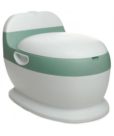 Mini toilette - THERMOBABY - Vert Sauge - Confortable avec bruit de chasse d'eau
