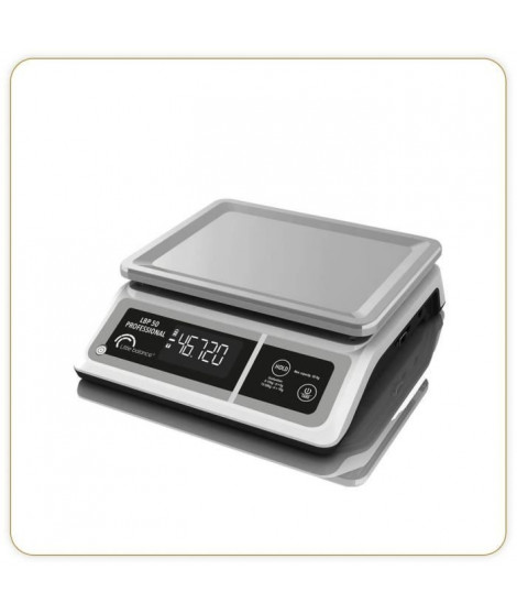 Balance professionnelle - LBP 50 Professional - USB - Gris - LITTLE BALANCE - Balance de cuisine - 50 kg