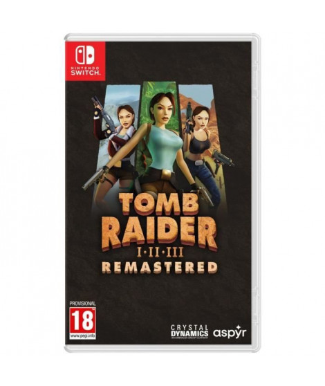 Tomb Raider I-III Remastered Starring Lara Croft - Jeu Nintendo Switch