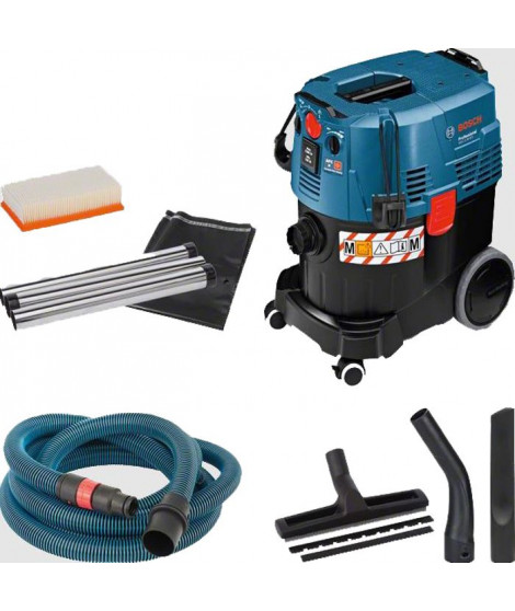 Aspirateur pour solide et liquide 1380W GAS 35 M AFC en boîte carton - BOSCH - 06019C31W0