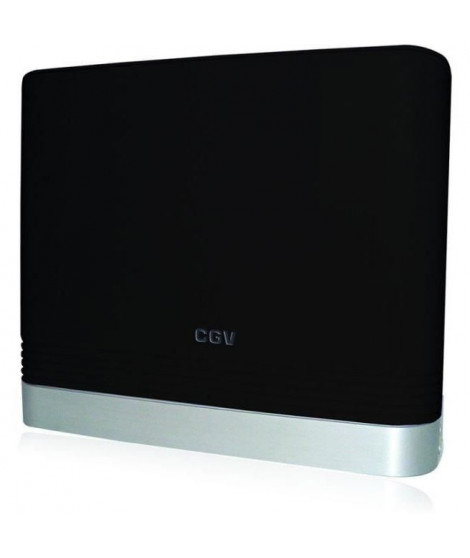 Antenne TV intérieur - CGV - AN REGLISSE CE RED 700 - HD/UHD - Filtre 4G/5G - Alim. 5V