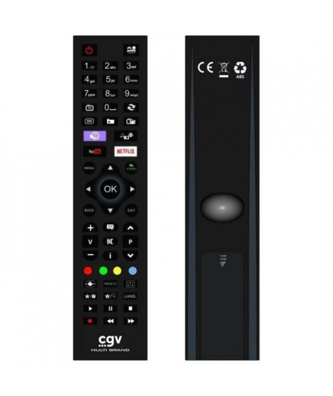 Télécommande Universelle - CGV - FIDELIO MM - Multi-Marques - Sans programmation