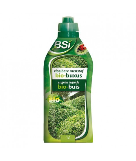 Engrais organique liquide pour Buis - BSI - Stimule et donne de l'éclat  - Avec Oligo-éléments 1L - UAB
