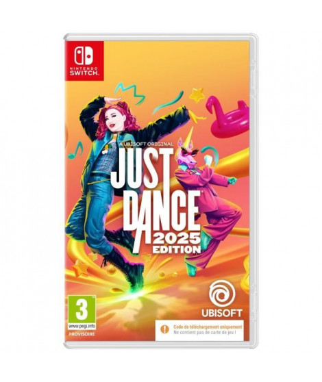 Just Dance 2025 - Jeu Nintendo Switch - Code In A Box