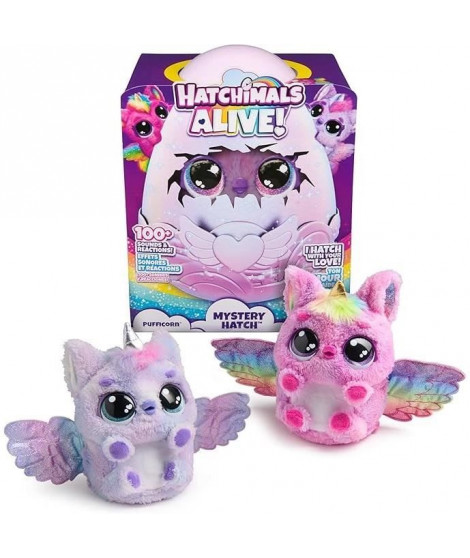 SPIN MASTER PUFFICORN HATCHIMALS ALIVE ECLOSION SECRETE