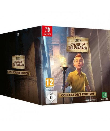 Tintin Reporter Les Cigares Du Pharaon - Jeu Nintendo Switch - Collector Edition