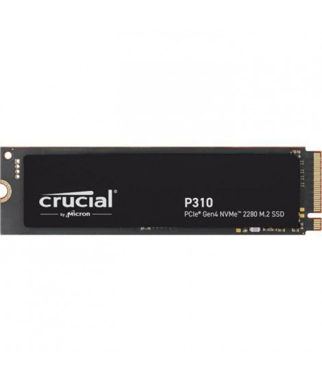 Disque SSD Interne - CRUCIAL - P310 2To PCIe Gen4 NVMe M.2 SSD (CT2000P310SSD8)