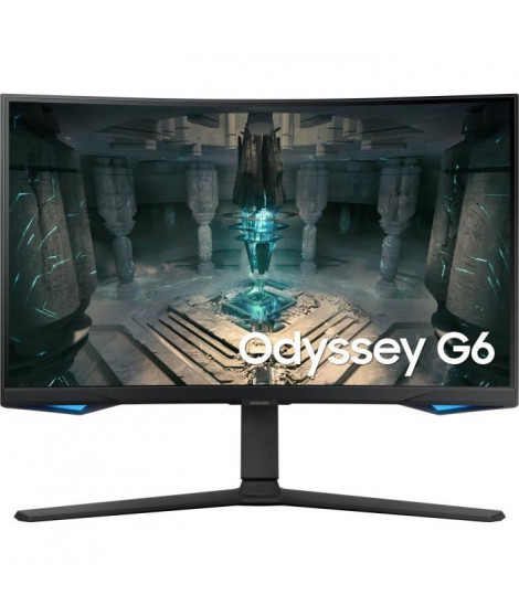Écran PC - SAMSUNG - ODYSSEY G55C - 27 165Hz - Dalle VA - 1 ms - HDMI / DisplayPort