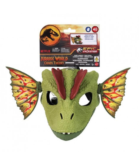 Jurassic World-Dilophosaurus Lanceur De Venin-Masque HXF55