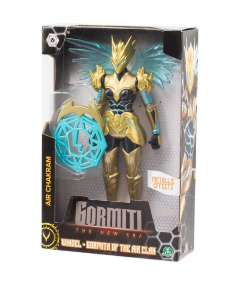 Figurine articulée - GORMITI - Gormiti avec arme Modele Air - 27 cm - a partir de 4 ans - GRV062