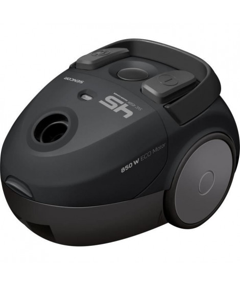Aspirateur traîneau avec sac - SENCOR - SVC 45BK-EUE3 - Moteur ECO 850 W - 79 dBA - 1,5 L - Noir