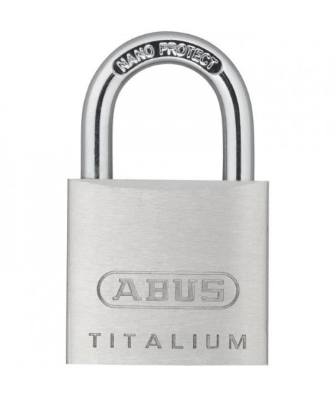 Cadenas - ABUS - 64TI/30 Titalium - Corps aluminium - Clé paracentrique - Risque de vol moyen