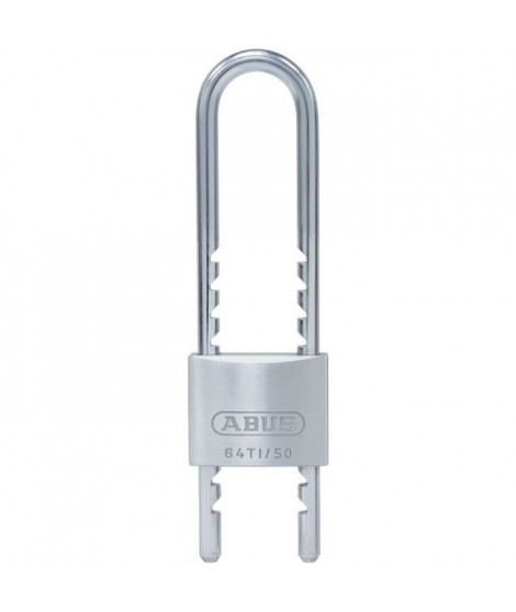 Cadenas - ABUS - 64TI/50HB60-150 B/DFNLI Titalium - Corps aluminium - Clé paracentrique