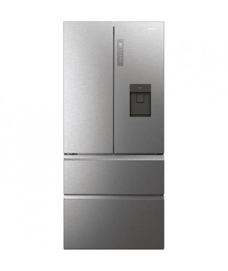 Réfrigérateur Multi-Portes - HAIER - HFW537EP - Classe E - 537 L (356 + 181) - 37 dB - Total No Frost - Gris