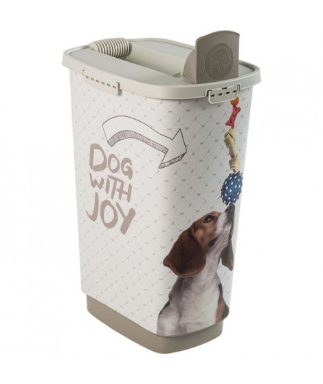 ROTHO Container Croquettess Joy pour chien - 50 L