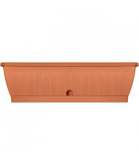 Jardiniere - GARDEN ID Terraflor - Terra 60 cm - Solidité - Réserve d'eau - Recyclé & 100% recyclable - Volume pour plantes.