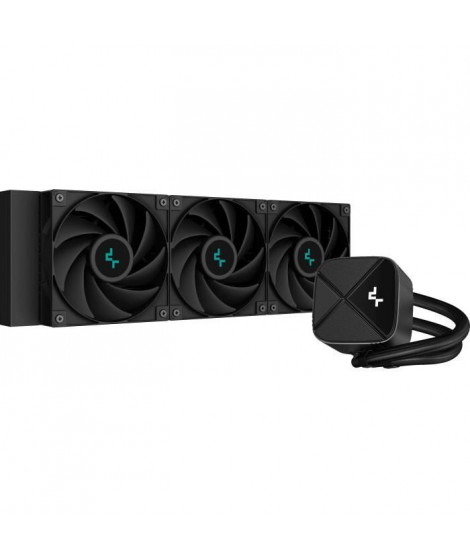 DEEPCOOL - LS720S Zero Dark - Watercooling AIO CPU - 3x120mm - Noir