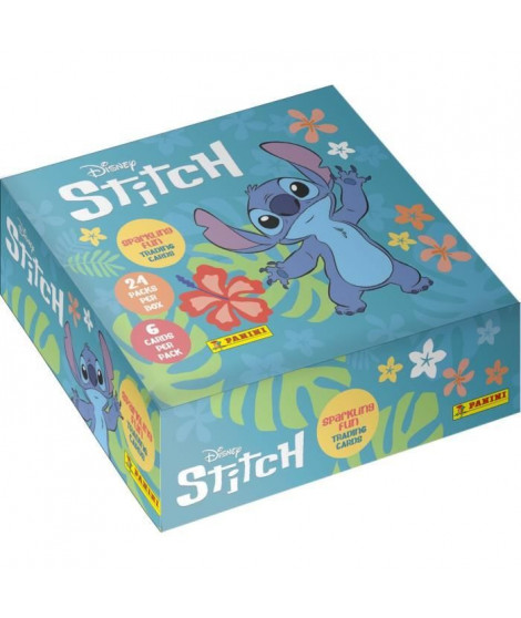 Boîte de 24 pochettes - PANINI - STITCH TC - 144 cartes