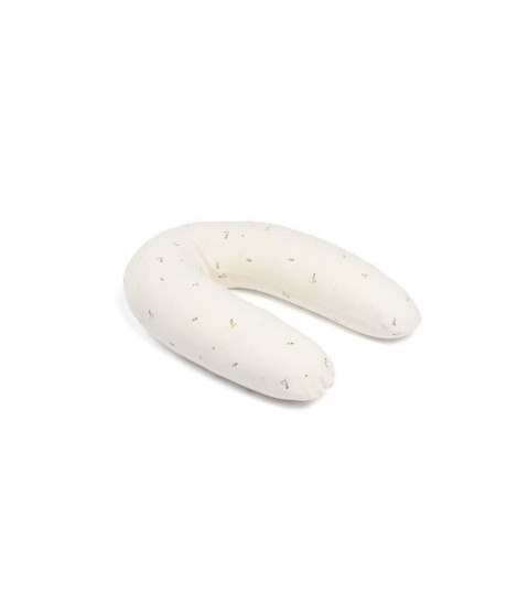 doomoo Coussin de Grossesse & d'Allaitement 2 en 1 Twisty - Ultra Confort - Remplissage Microbilles ultra-fines, Creme