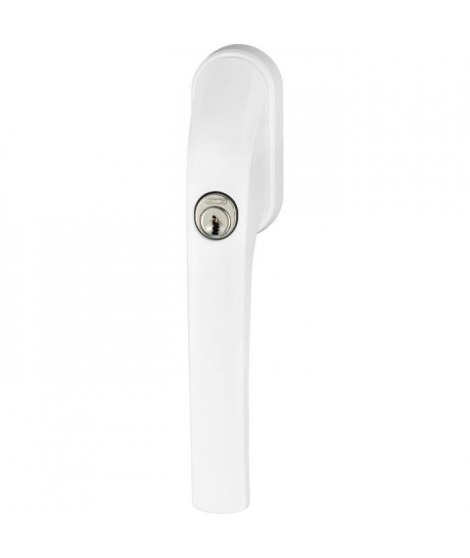 Poignée - ABUS - FG300 W CL/DFNLI - Protection double pour fenetres en plastique ou alu - Testé selon norme DIN 18267