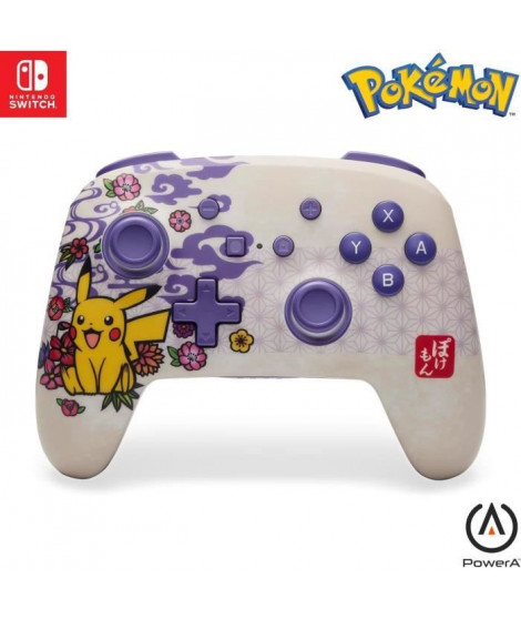 Manette sans fil - POWER A - Nintendo Switch - Pikachu Blossom