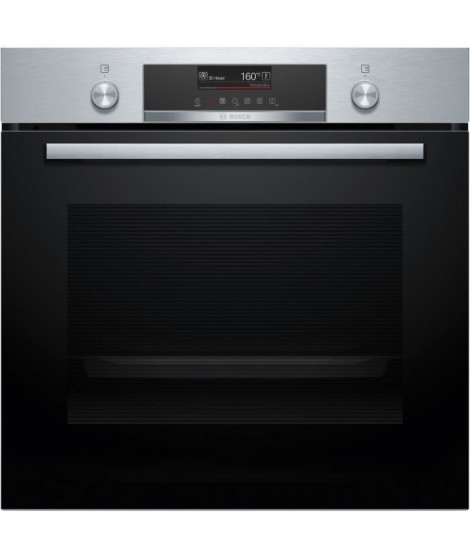 Four pyrolyse Softclose - BOSCH SER6 - HBG579BS3F - Inox - 14 modes de cuisson - 59,5 x 59,4 x 54,8 cm