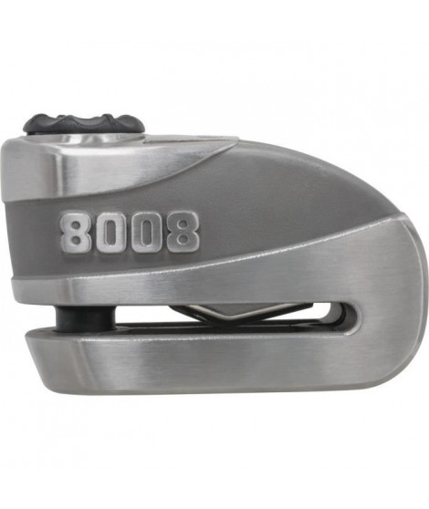 Antivol de disque - ABUS - 8008 2.0 - Pene 16 mm - Alarme 100 dB - Détection 3D - Cylindre XPlus