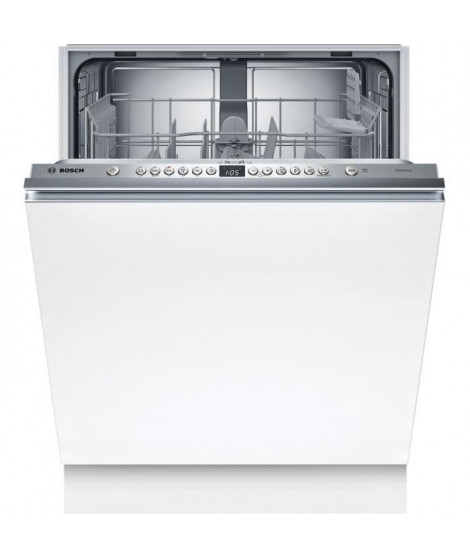Lave-vaisselle tout intégrable BOSCH SBV26AX01F SER2 - 12 couverts - Induction - L60cm - 48 dB - Blanc