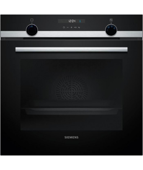 Four ecoclean Softclose - SIEMENS IQ500 - HB557GBS3F - Noir - 7 modes de cuisson - 59,5 x 59,4 x 54,8 cm