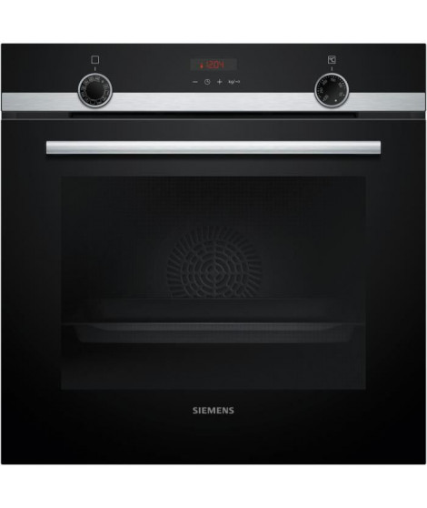 Four pyrolyse - SIEMENS IQ300 - HB574ABR3F - Noir - 7 modes de cuisson - 59,5 x 59,4 x 54,8 cm