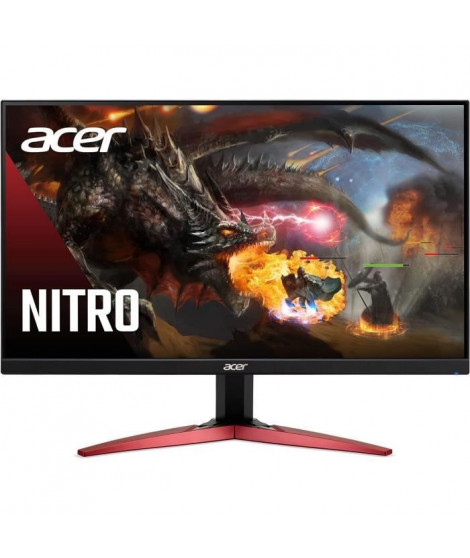 Ecran PC - ACER - KG241Y P3bip - 23,8 FHD - Dalle VA - 180Hz - 0,5ms - 1 HDMI 1 DP - AMD FreeSync Premium - Noir